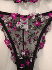 Lace Lingerie Set – Embroidered Bra & Panty | Lingeress