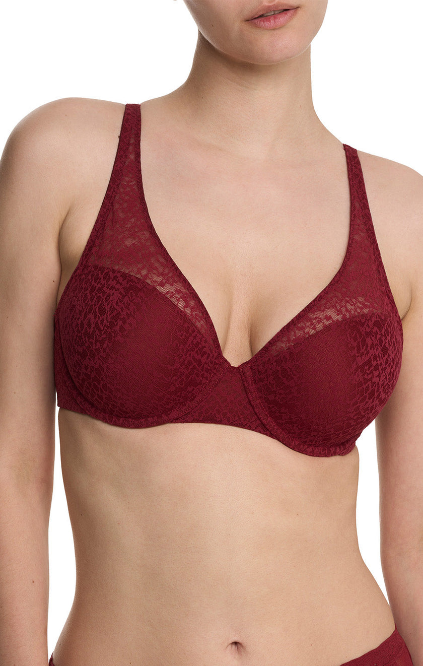 Pretty Smooth Bra - Dark Red