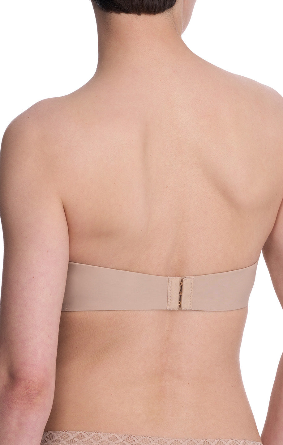 Minimal Strapless Contour Bra - Cafe