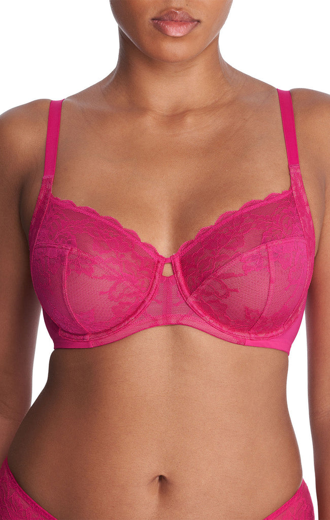 Statement Full Fit Bra - Raspberry